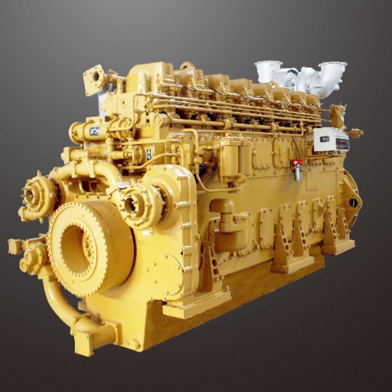 500kW Eight Cylinders Marine Engine