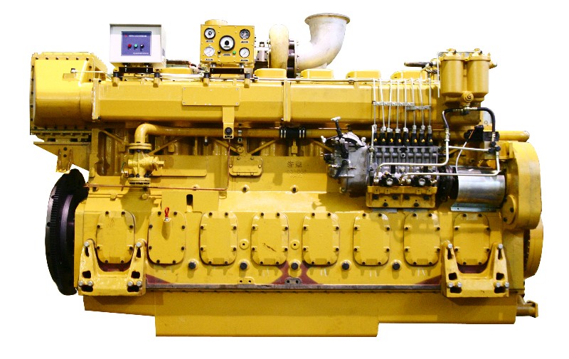 600kW Eight Cylinders Marine Engine